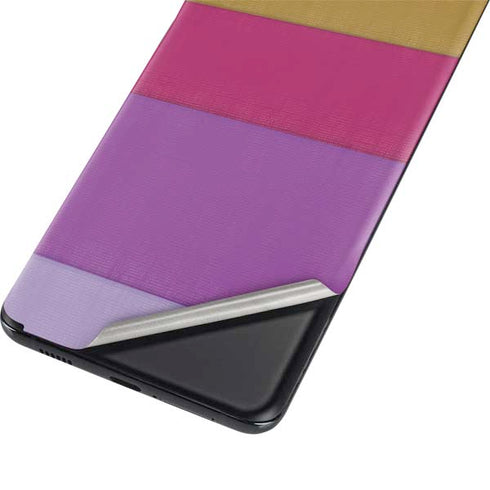 Radiant Orchid Color Block Galaxy S21 5G Skin