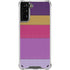 Radiant Orchid Color Block Galaxy S21 Plus 5G Clear Case