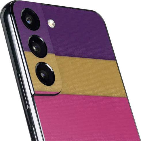 Radiant Orchid Color Block Galaxy S22 Skin