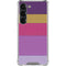 Radiant Orchid Color Block Galaxy S23 Clear Case