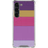 Radiant Orchid Color Block Galaxy S23 Clear Case