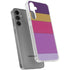 Radiant Orchid Color Block Galaxy S24 Plus Clear Case