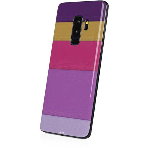 Radiant Orchid Color Block Galaxy S9 Plus Skin