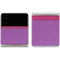 Radiant Orchid Color Block Galaxy Z Flip3 5G Skin