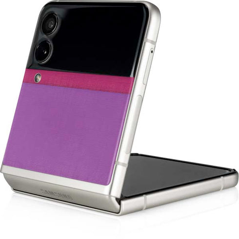 Radiant Orchid Color Block Galaxy Z Flip3 5G Skin
