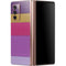 Radiant Orchid Color Block Galaxy Z Fold2 5G Skin