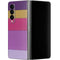 Radiant Orchid Color Block Galaxy Z Fold4 5G Skin