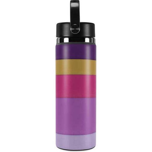 Radiant Orchid Color Block Hydro Flask 20oz Wide Mouth Skin