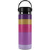 Radiant Orchid Color Block Hydro Flask 20oz Wide Mouth Skin