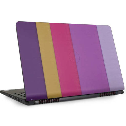 Radiant Orchid Color Block Dell Inspiron Skin