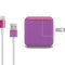 Radiant Orchid Color Block iPad Charger (10W USB) Skin
