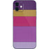 Radiant Orchid Color Block iPhone 12 Skin