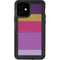 Radiant Orchid Color Block iPhone 12 Waterproof Case