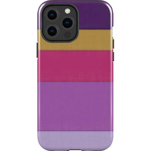 Radiant Orchid Color Block iPhone 13 Pro Max Impact Case