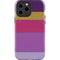 Radiant Orchid Color Block iPhone 13 Pro Max Impact Case