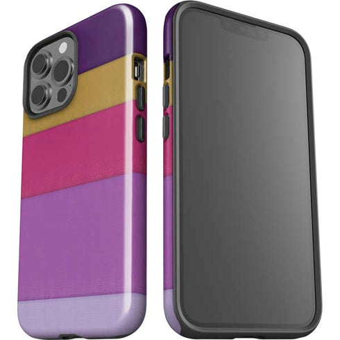 Radiant Orchid Color Block iPhone 13 Pro Max Impact Case