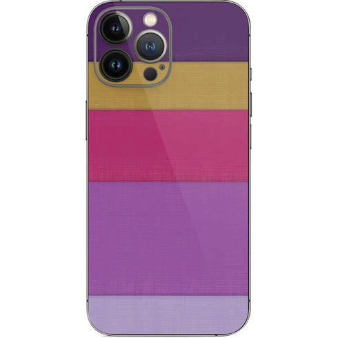 Radiant Orchid Color Block iPhone 13 Pro Max Skin