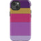 Radiant Orchid Color Block iPhone 14 Impact Case