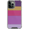 Radiant Orchid Color Block iPhone 15 Pro Max Clear Case