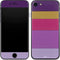 Radiant Orchid Color Block iPhone 8 Skin