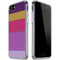 Radiant Orchid Color Block iPhone SE (2nd & 3rd Gen) Clear Case