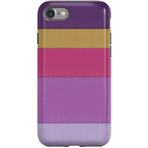 Radiant Orchid Color Block iPhone SE (2nd & 3rd Gen) Pro Case