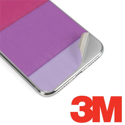 Radiant Orchid Color Block iPhone XR Skin