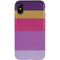 Radiant Orchid Color Block iPhone XS Pro Case