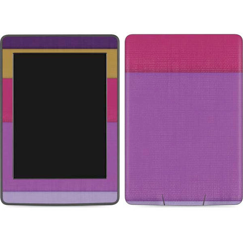 Radiant Orchid Color Block Amazon Kindle Skin