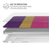 Radiant Orchid Color Block MacBook Air 13in M1 (2021) Case plus Skin