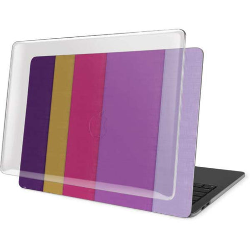 Radiant Orchid Color Block MacBook Pro 13in (2020) Case plus Skin