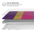 Radiant Orchid Color Block MacBook Pro 15in (2016-19) Case plus Skin