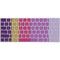 Radiant Orchid Color Block Magic Keyboard Skin