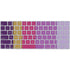 Radiant Orchid Color Block Magic Keyboard Skin
