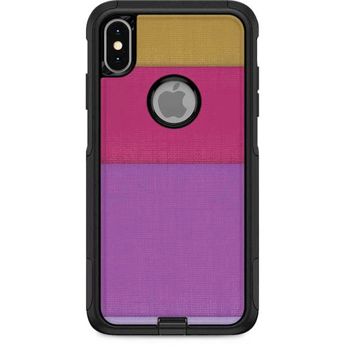 Radiant Orchid Color Block Otterbox Commuter iPhone Skin