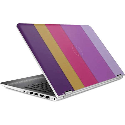 Radiant Orchid Color Block HP Pavilion Skin