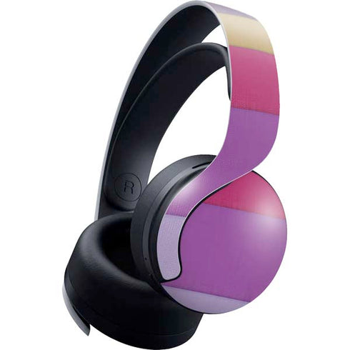 Radiant Orchid Color Block PULSE 3D Wireless Headset for PS5 Skin