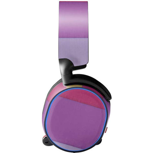 Radiant Orchid Color Block SteelSeries Arctis 3 Skin