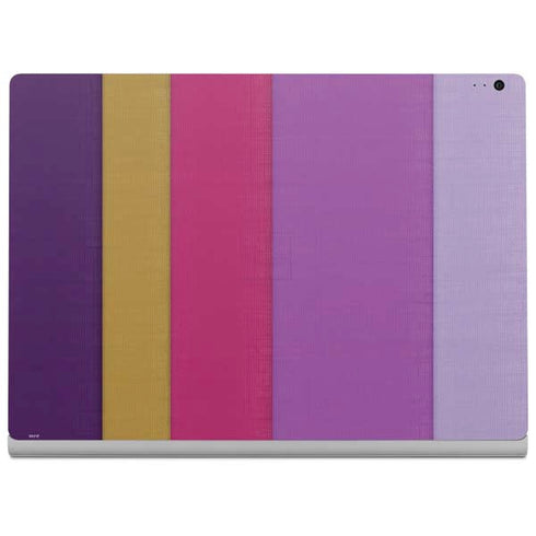 Radiant Orchid Color Block Surface Book 2 13.5in Skin