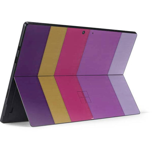 Radiant Orchid Color Block Surface Pro 7 Skin