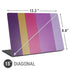 Radiant Orchid Color Block Universal Laptop 15in (12.2 x 8.8in) Skin