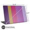 Radiant Orchid Color Block Universal Laptop 16.6in (13.4 x 9.7in) Skin