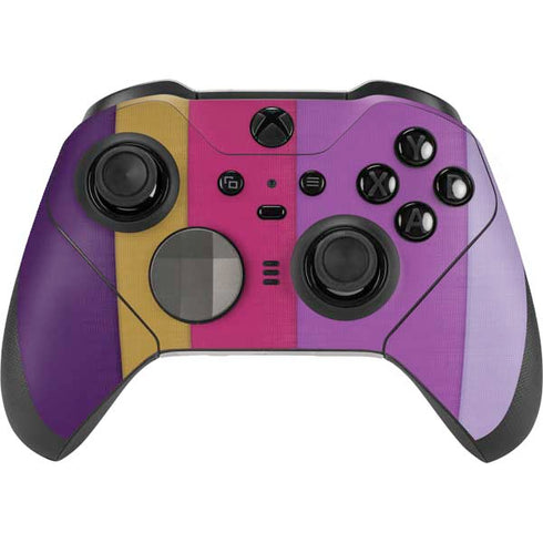 Radiant Orchid Color Block Xbox Elite Wireless Controller Series 2 Skin
