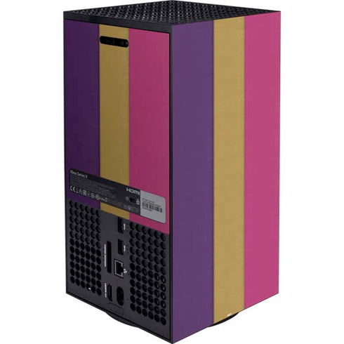 Radiant Orchid Color Block Xbox Series X Bundle Skin