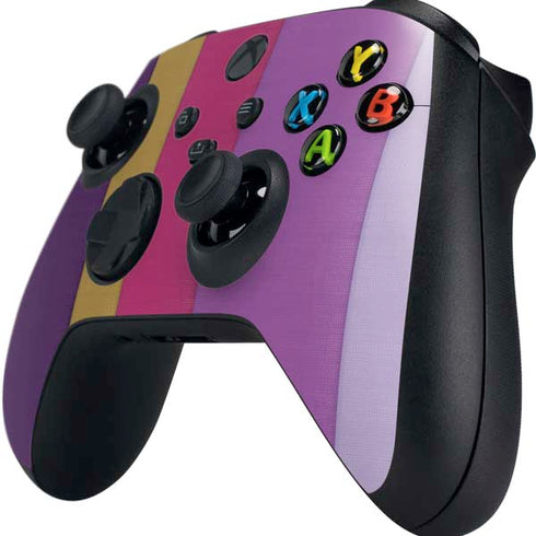 Radiant Orchid Color Block Xbox Series X Controller Skin