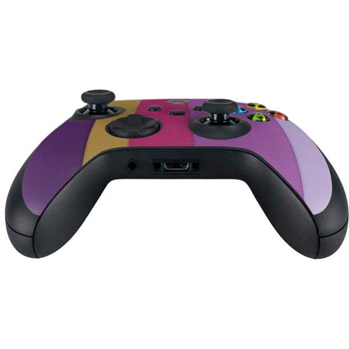 Radiant Orchid Color Block Xbox Series X Controller Skin