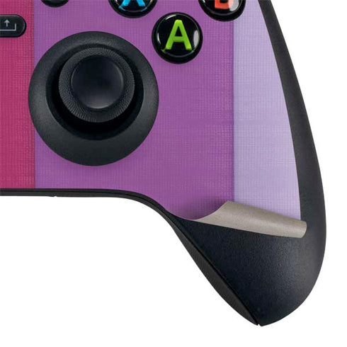 Radiant Orchid Color Block Xbox Series X Controller Skin