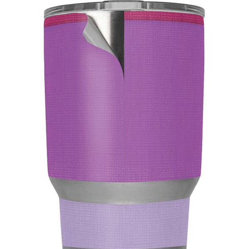 Radiant Orchid Color Block Yeti 20oz Tumbler Skin