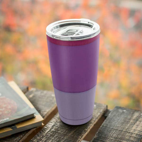 Radiant Orchid Color Block Yeti 20oz Tumbler Skin