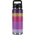 Radiant Orchid Color Block YETI Rambler 26oz Bottle Skin